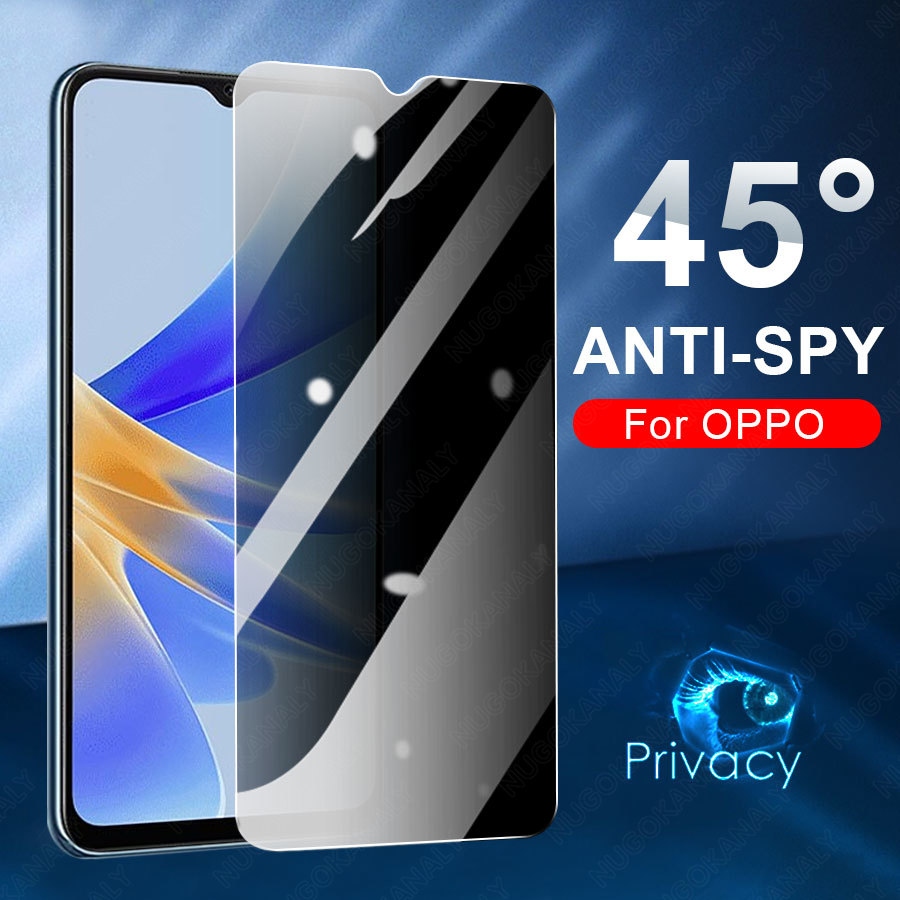 Kính Cường Lực Nhám Full Màn Chống Vân Tay Riêng tư OPPO A17 A17k A57 A78 A77s F5 F7 F9 F11 Pro A76 A1k A55 A54 5G A3S A5S A12 A15s A16 A16K A16e A31 A52 A83 A92 A95 A94 A53 A5 A9 2020 Reno 12 12f 8 8Z 7 Z 7Z 6 Z 6Z 5 4 3 2 2F