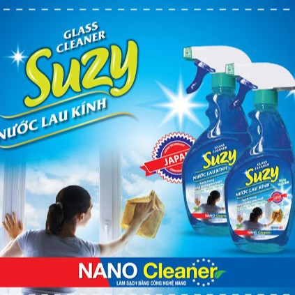 Nước Lau Kính Suzy Nhật Bản 500ml