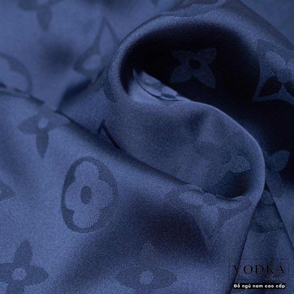 Đồ ngủ nam, pijama lụa chê liệu lụa gấm áo dài quần dài