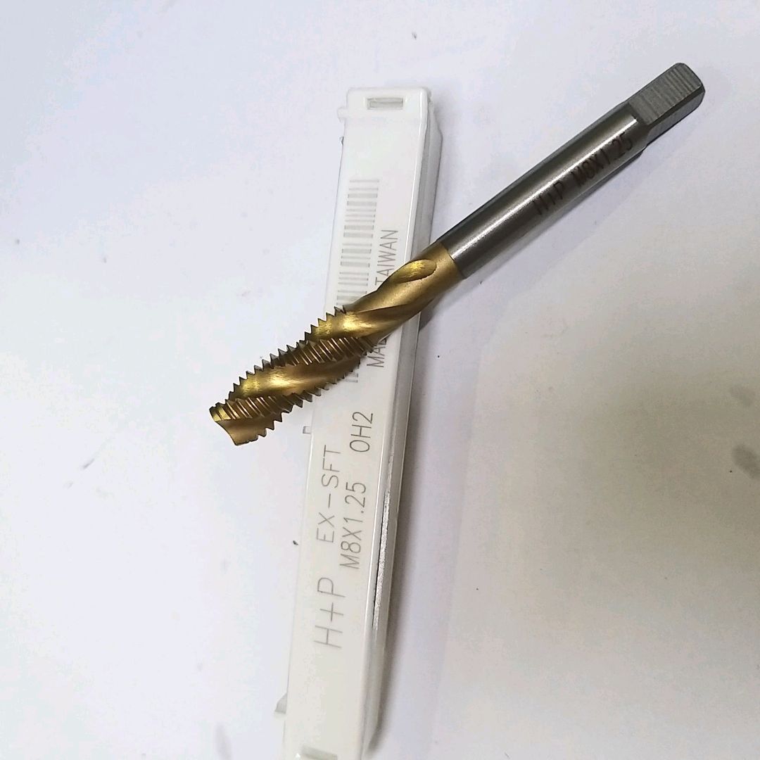 Mũi Taro H+P Vàng Xoắn M8x1.25 (Vàng)
