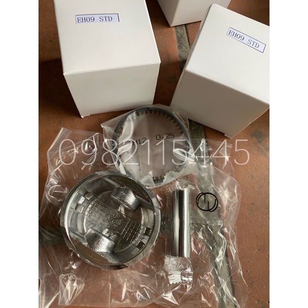 Piston + xéc măng máy đầm cóc EH09 EH12