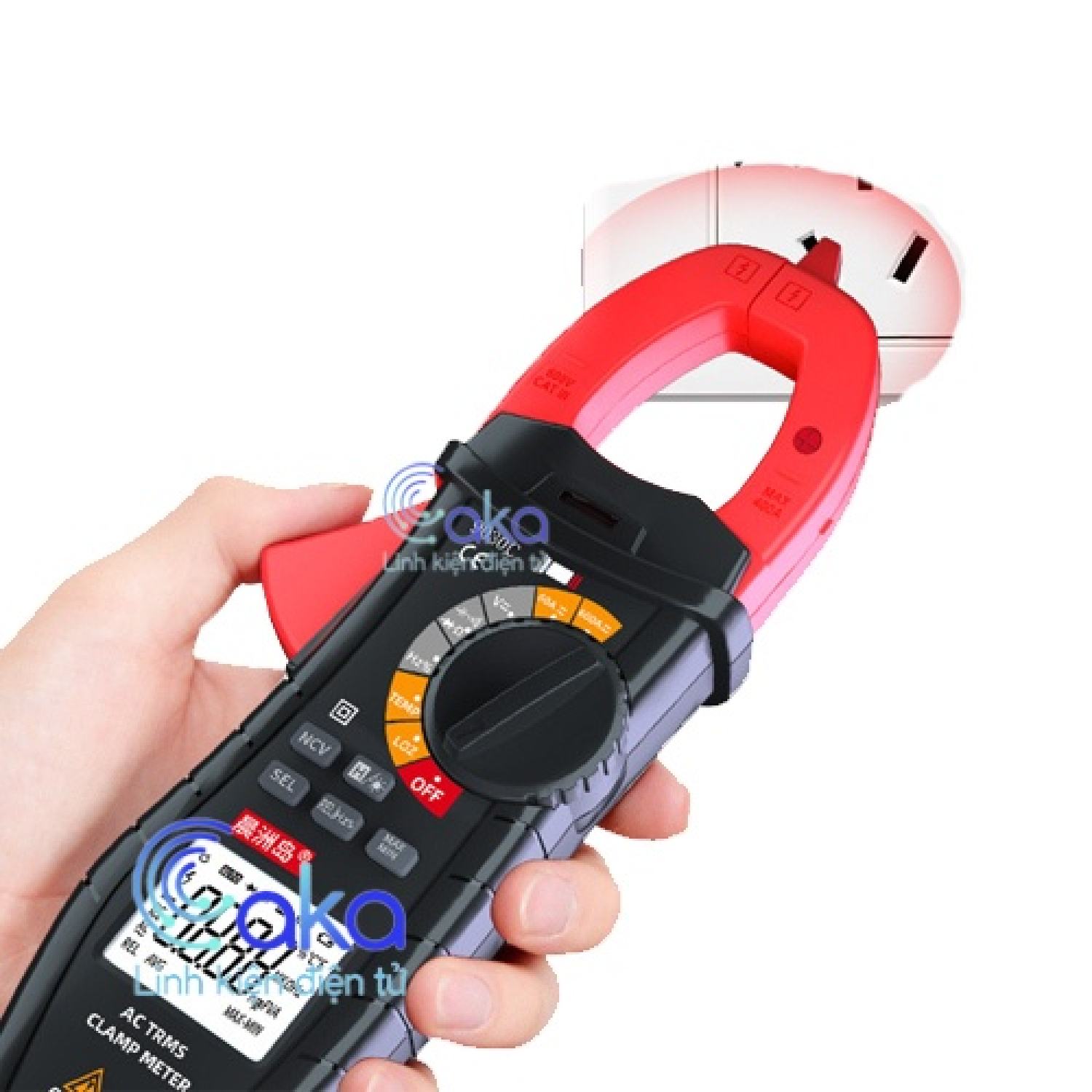 Ampe kìm kẹp đo dòng điện AC/DC FS-9030C