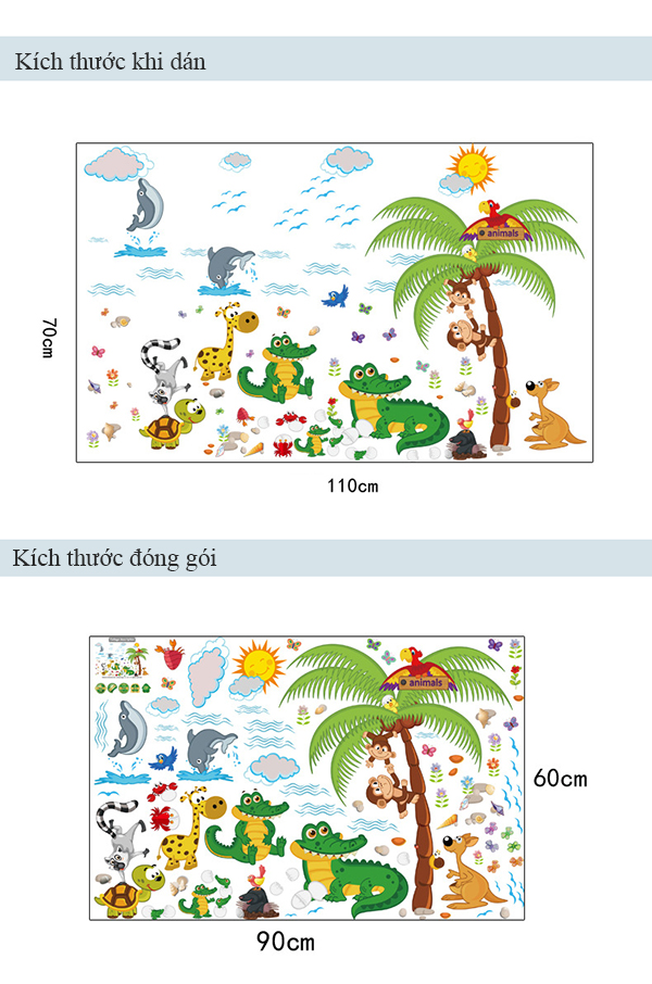 Alligator Pond Wall Decal