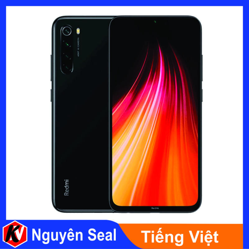 Điện Thoại Xiaomi Redmi Note 8 (4GB/64GB) - IPS LCD, 6.3 - Dung lượng pin 4000mAh ,sạc nhanh- 2 SIM Nano - Khang Nhung -Hàng nhập khẩu..