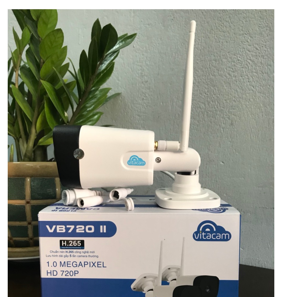 [HCM]Vitacam VB720 – Camera IP Ngoài Trời 1.0Mpx 720P HD – Hỗ Trợ Thẻ Nhớ Ngoài Dễ Dàng..CAMERA IP NGOÀI TRỜI VITACAM VB720II - 1.0MPX HD 720P - CÓ LOA MICRO ĐÀM THOẠI GHI ÂM CHỐNG NƯỚC CHẤT LƯỢNG CAO.( BẢO HÀNH 1 ĐỔI 1 )