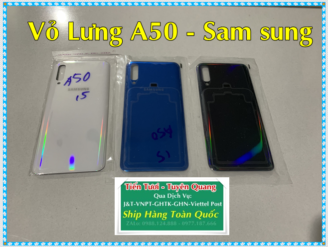 Vỏ Lưng A50 samsung ( nắp lưng)