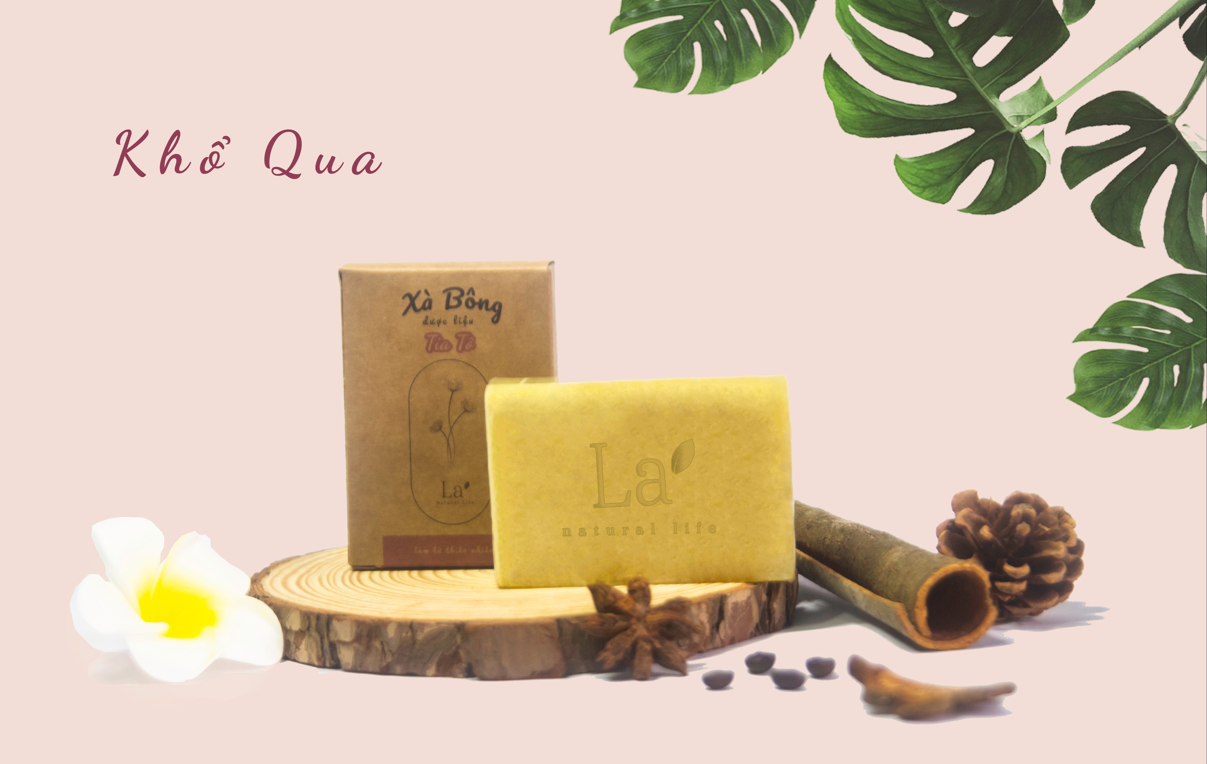 Xà bông thiên nhiên LÁ - Khổ Qua