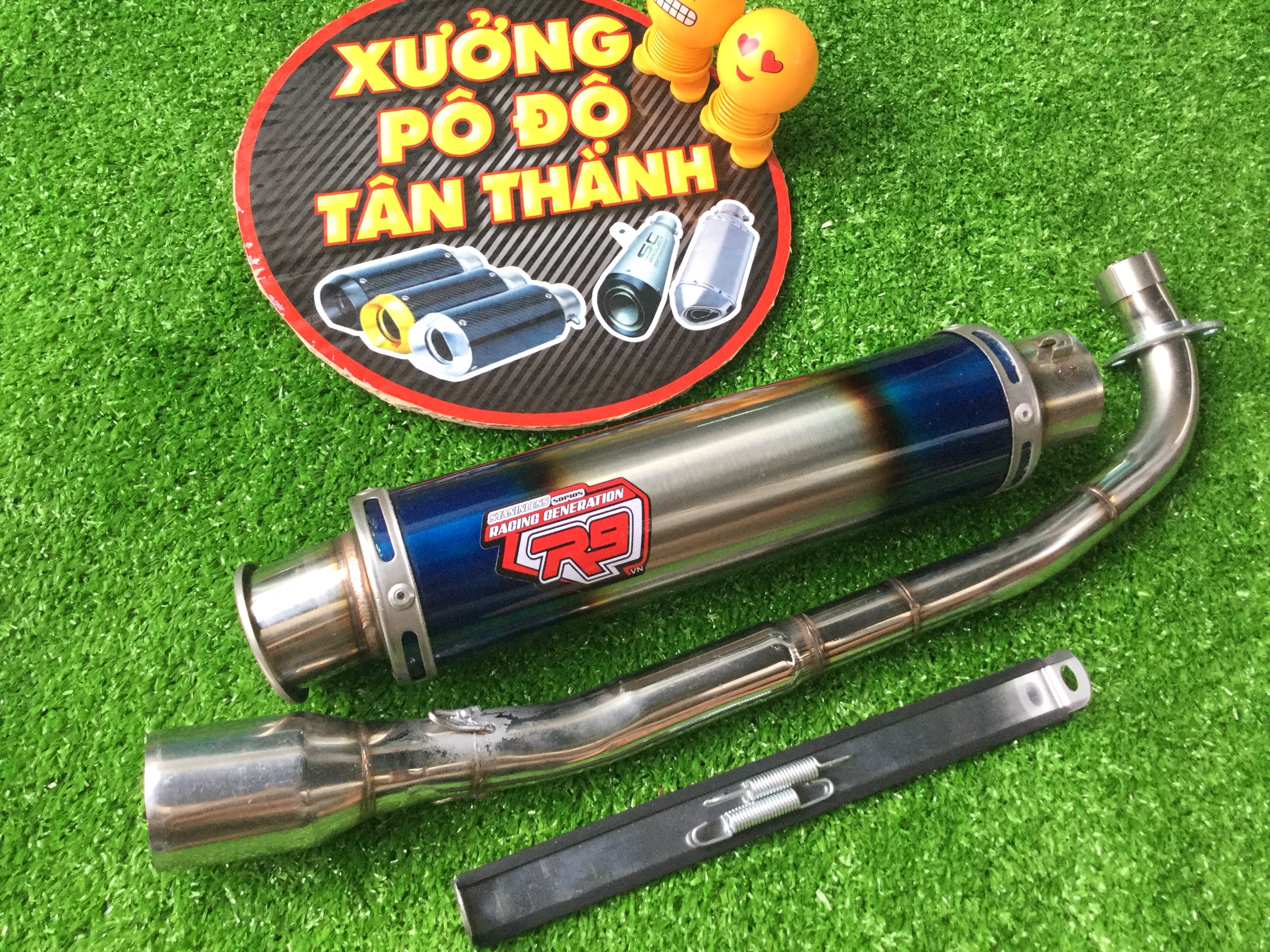 Pô r9 mugello titan full cổ bô độ cho WAVE, SIRIUS, EXCITER, WINER, SONIC, RAIDER FI, SATRIA, GSX , Sản Phẩm Chất Lượng, Gian Hàng Uy Tín, Giá Cả Cực Tốt, Mua Ngay.