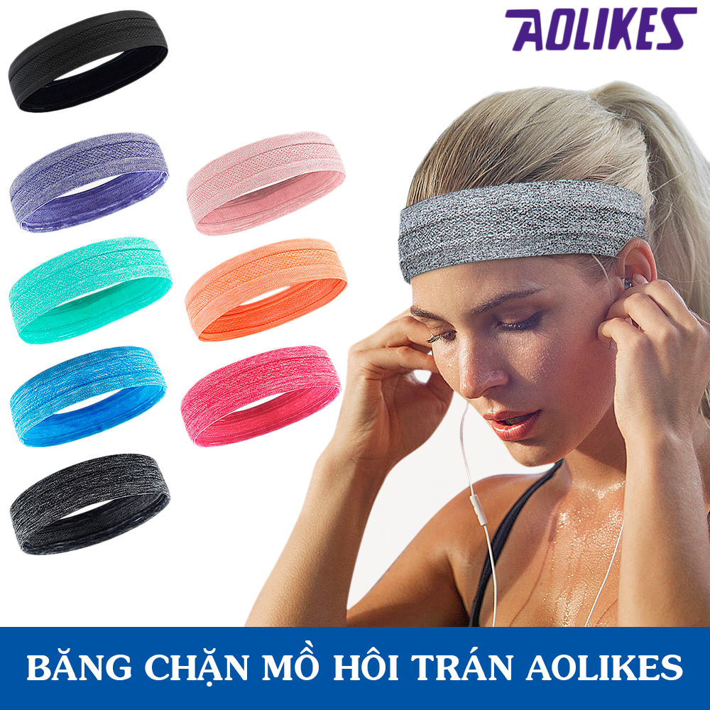 Băng Đô Thể Thao Chặn Mồ Hôi Trán Aolikes