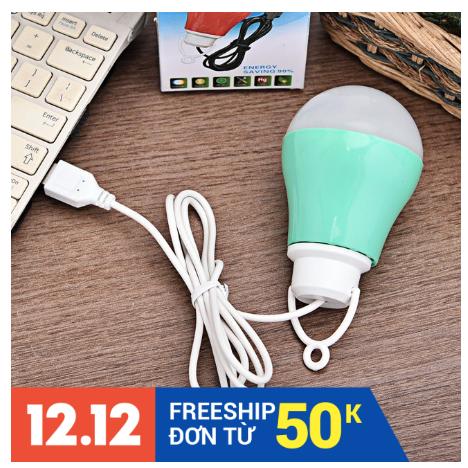 [HCM]Bóng Đèn Led Bulb USB siêu sáng 5W ( Ánh sáng Trắng )