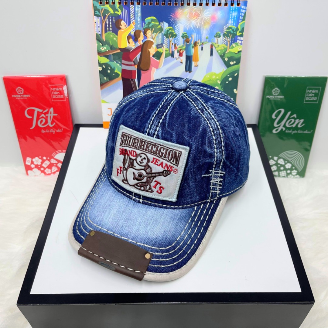 Nón kết JEAN ÔNG ĐỊA Cầm Đàn Cao Cấp /Mũ Lưỡi Trai Jean Nam Nữ