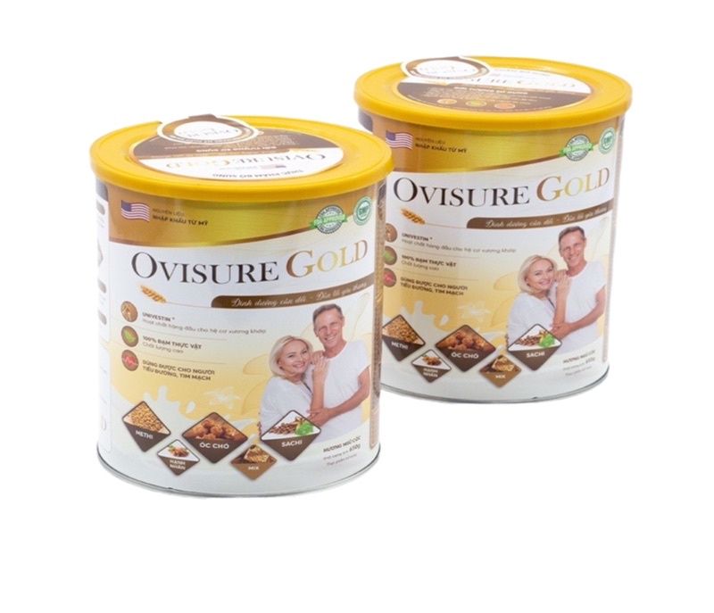 Sữa Ovisure gold 650gram sữa non xương khớp chính hãng date mới giá sỉ