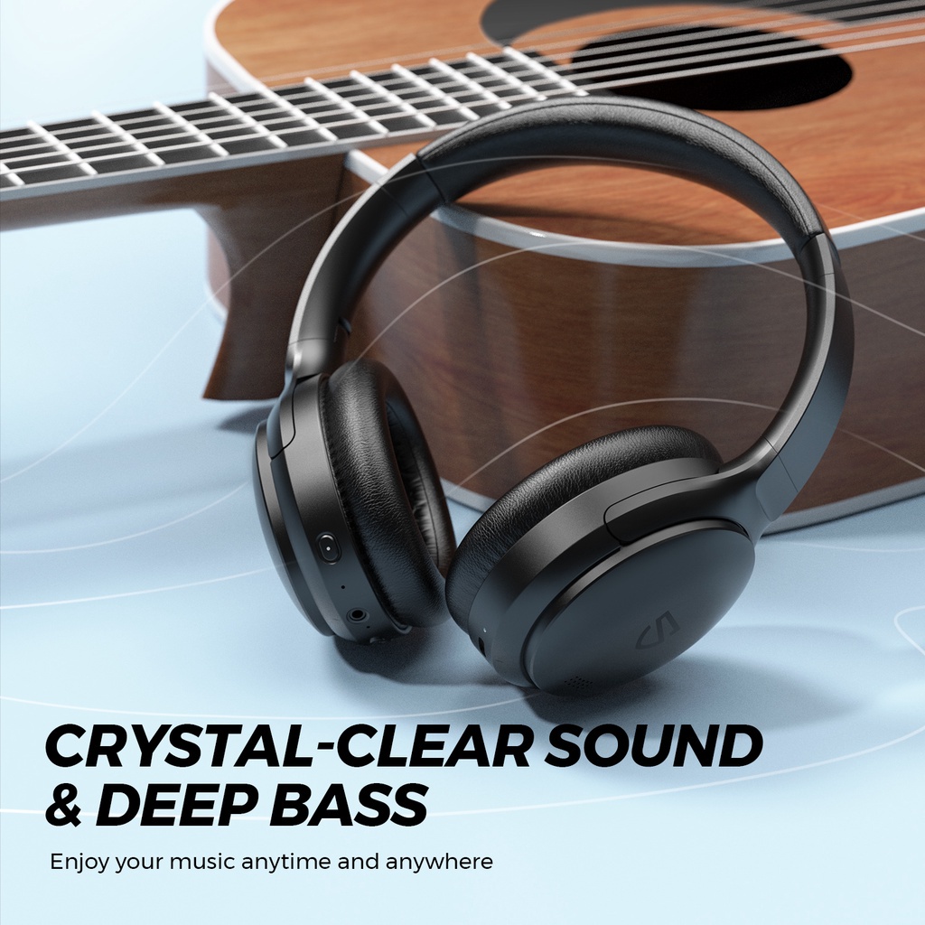 Tai nghe chụp tai Bluetooth SoundPEATS A6 ANC