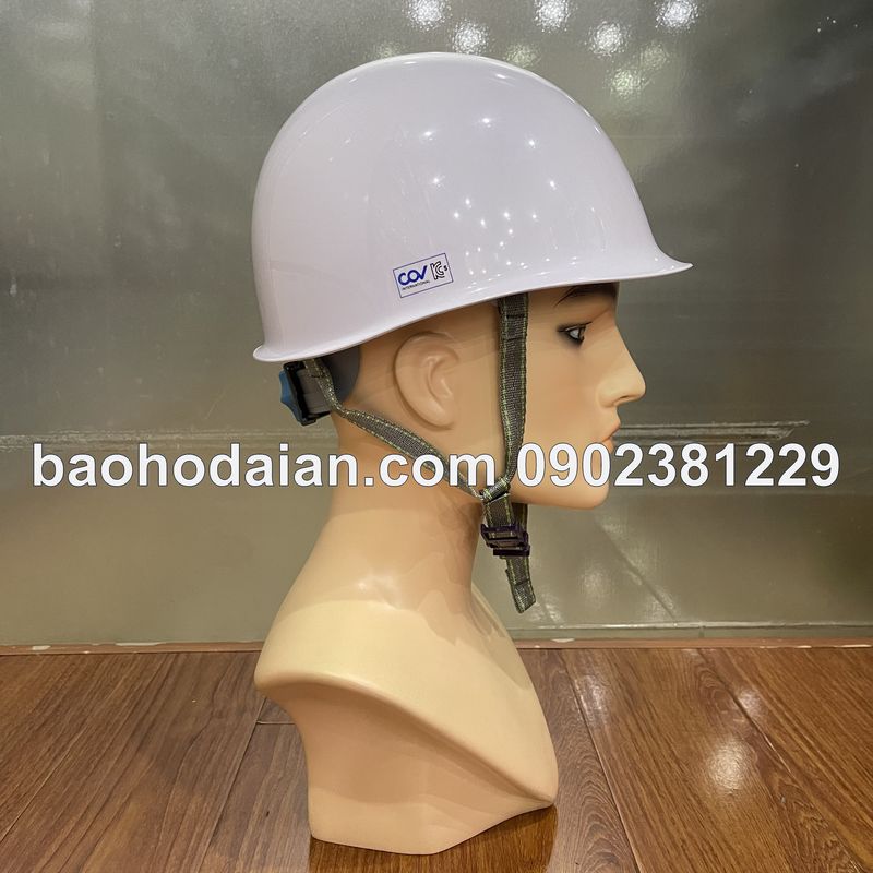 Nón bảo hộ lao động COV HF007 cách điện siêu nhẹ, chịu lực tốt