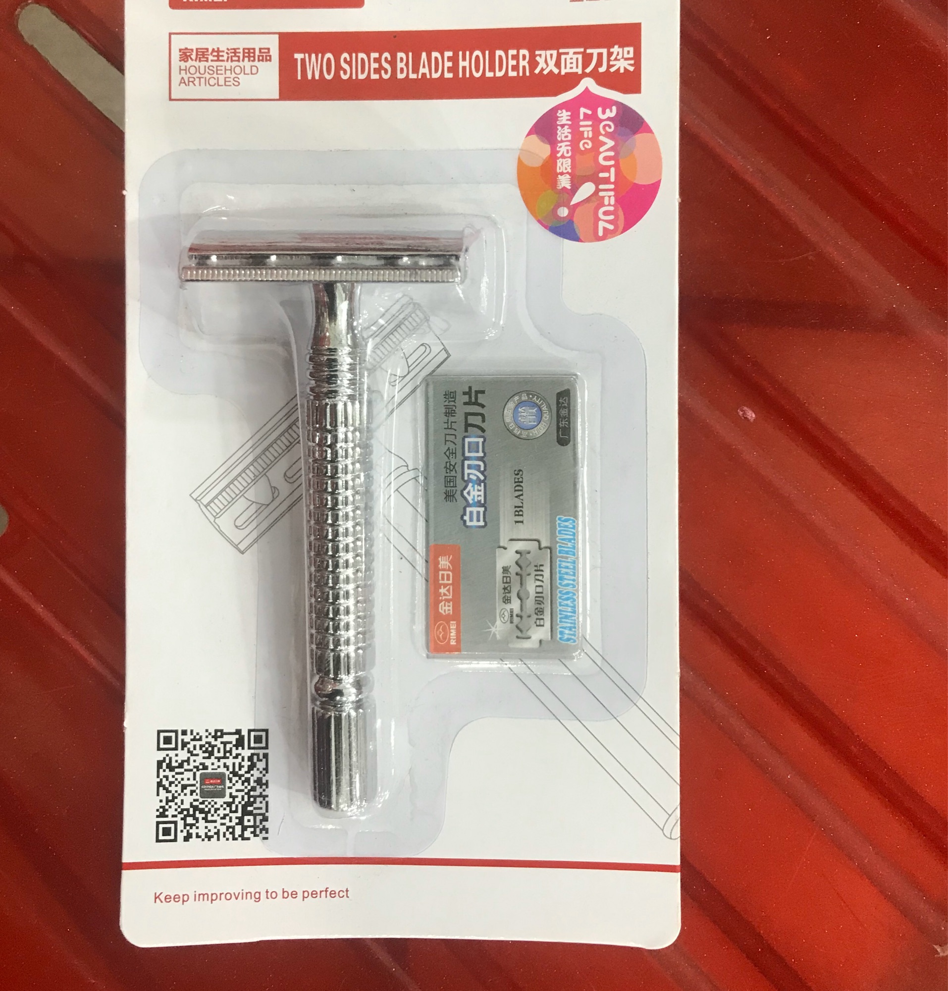 [HCM]Bàn cạo râu thay lưỡi lam bằng inox