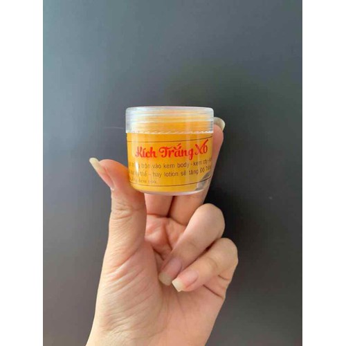COMBO 2 HỦ - Kích Trắng X10 Nhân Sâm Trắng Da, Dùng Để Trộn Kem