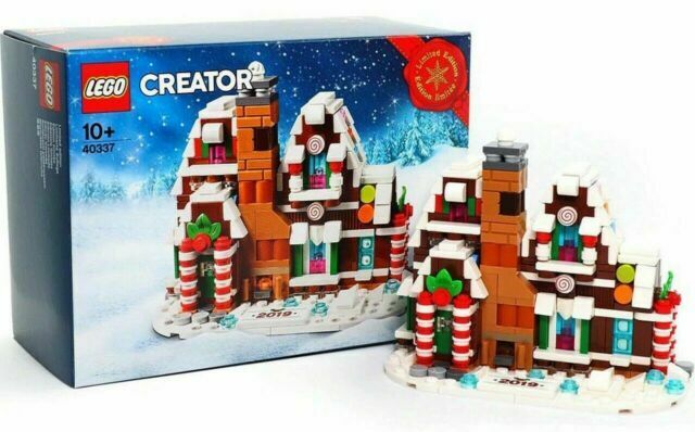 [HAPPY BRICKS] LEGO  CREATOR - 40337 - NGÔI NHÀ BÁNH GỪNG MINI