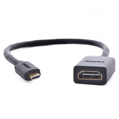 Cáp chuyển đổi micro HDMI to HDMI âm dài 20cm Ugreen 20134