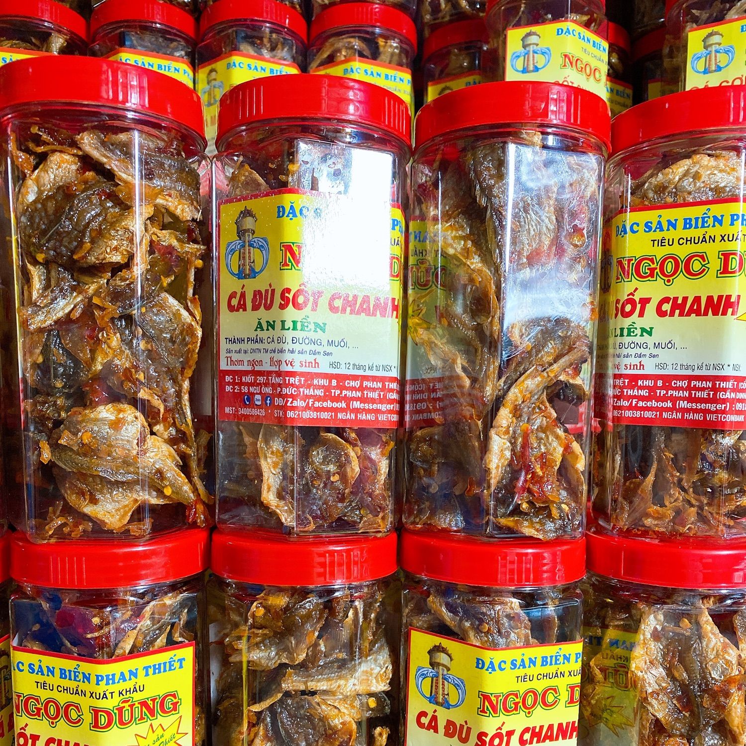 Cá Đù Sốt Chanh Đóng Hộp ( ăn liền )