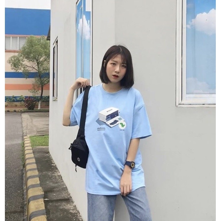 Áo Thun DAVI KHỦNG LONG 444 Unisex