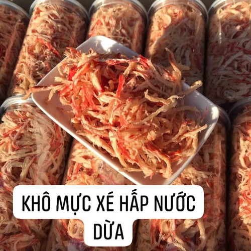 100gr mực hấp nước cốt dừa
