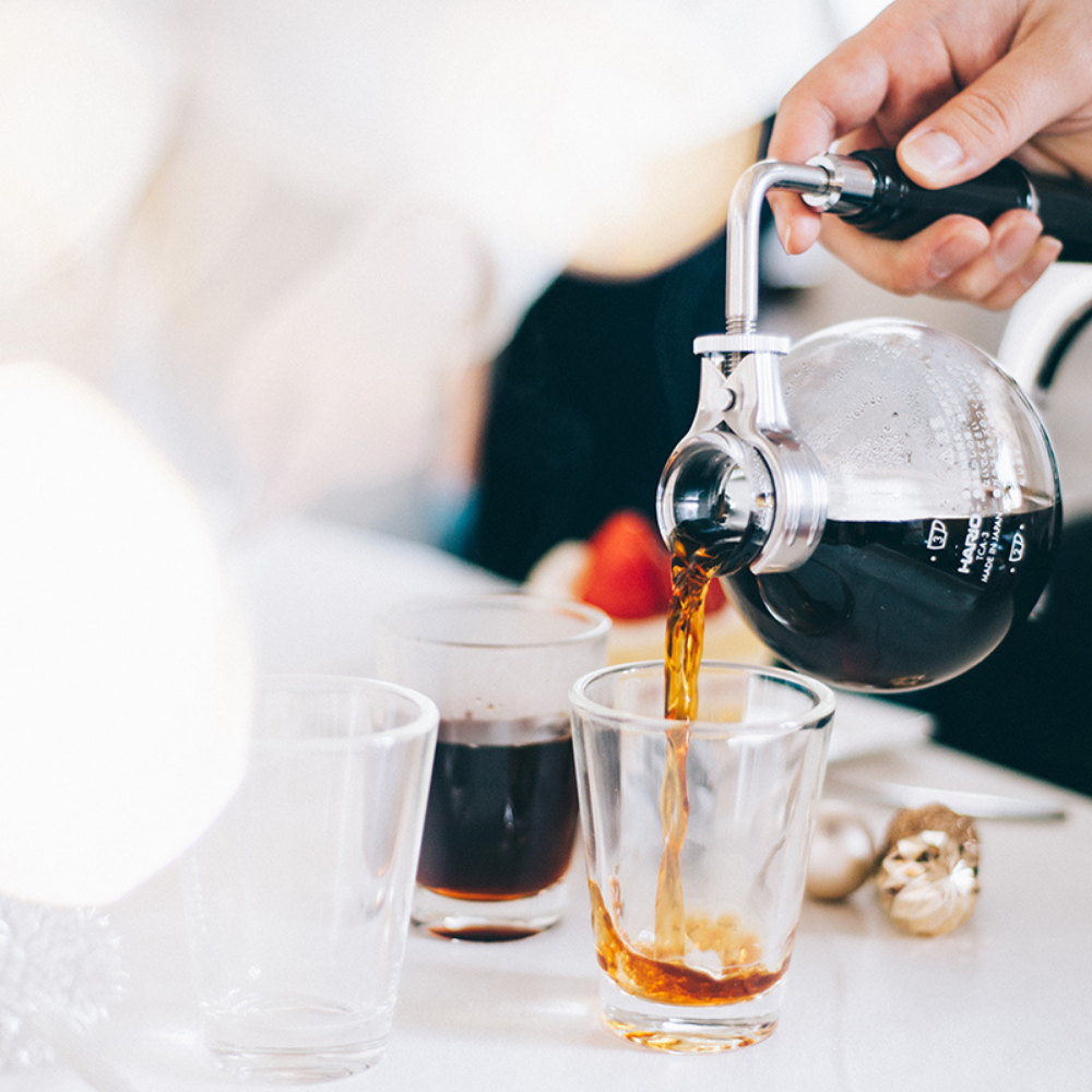 Bình syphon pha cà phê Hario “Technica” 360ml loại 3 cup TCAR-3