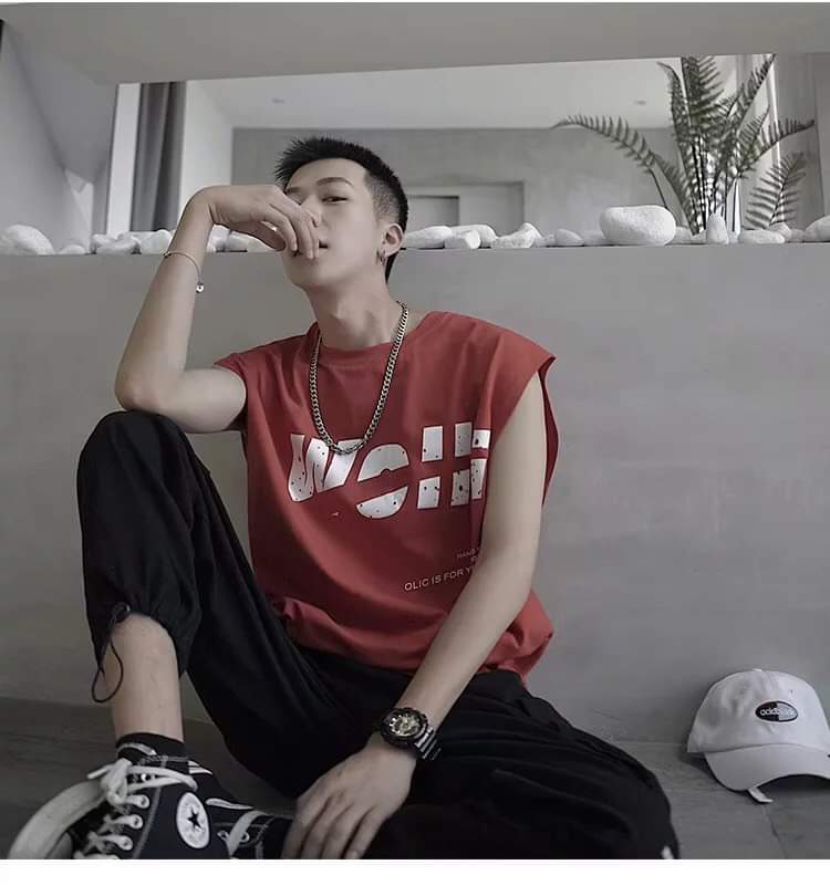 Áo thun Tanktop Oversize WOLLAGEE Unisex
