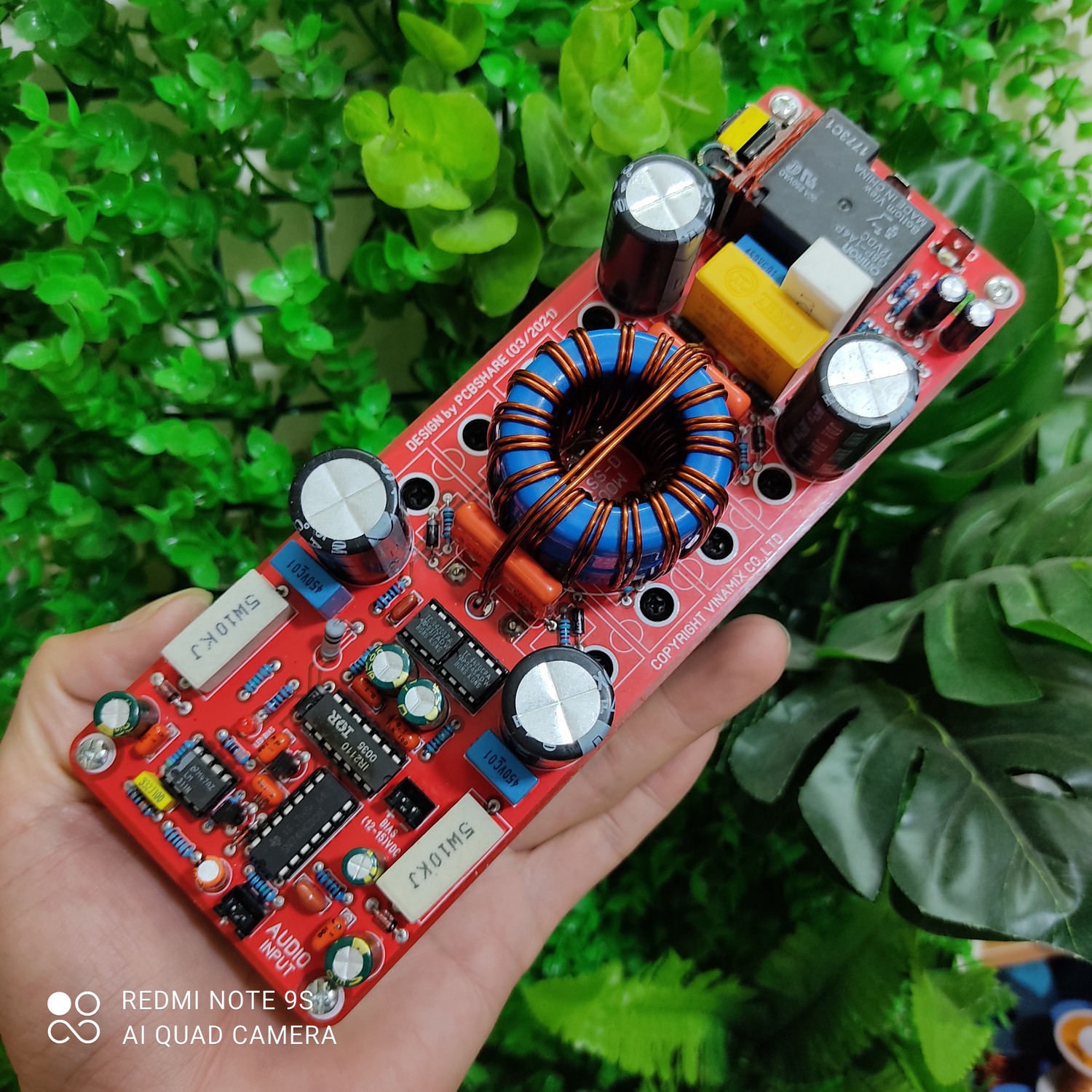 Mạch Class D (8 FET) công suất lớn