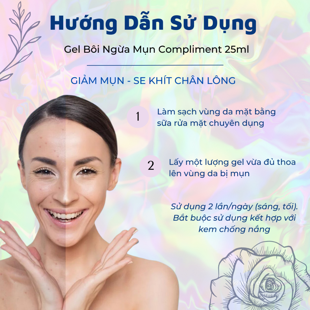 Gel Mụn Khẩn Cấp SOS Compliment No Problem 25ml