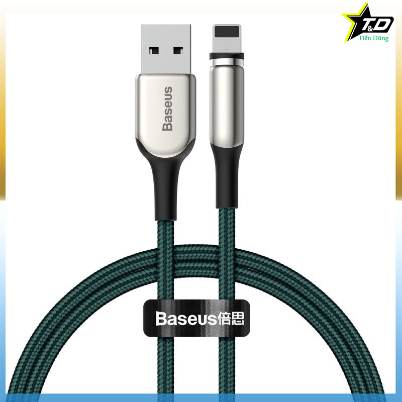 Cáp sạc từ - cáp sạc nam châm bọc kẽm 3 đầu chuẩn Micro / Type-C / Lightning sạc nhanh cho Iphone Samsung - Thương hiệu Baseus - Phân phối bởi Baseus Vietnam
