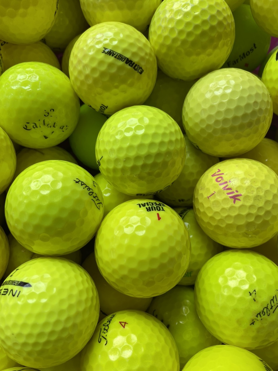 Bóng Golf Nhiều Màu Các Thương Hiệu Combo 10 Bóng