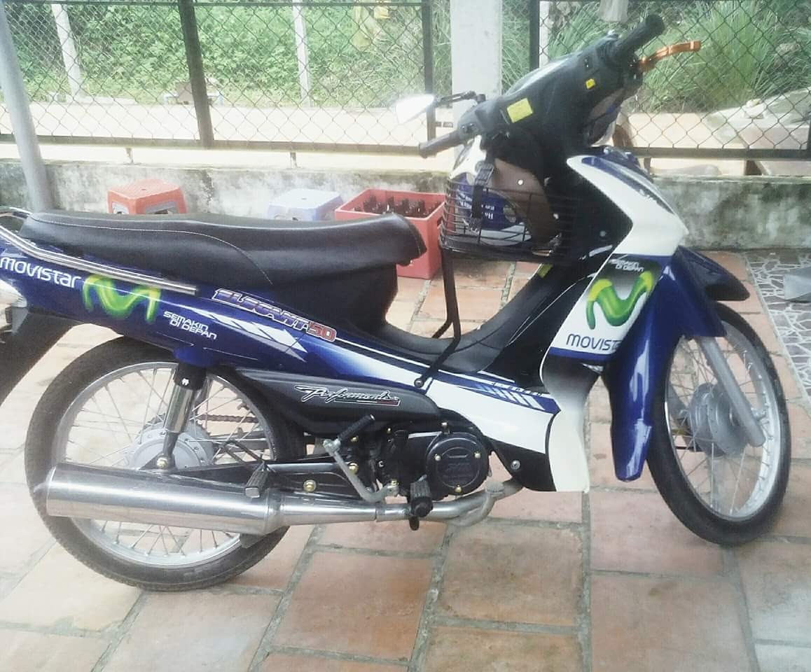Tem RỜI ELEGANT 50 MOVISTAR TRẮNG XANH