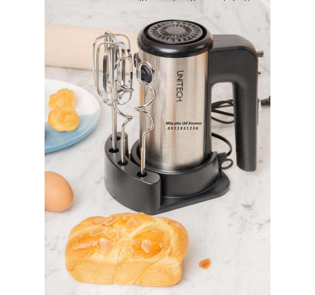Máy đánh kem Chesee + đánh trứng Unitech HU-3110 (bảo hành 2 năm)