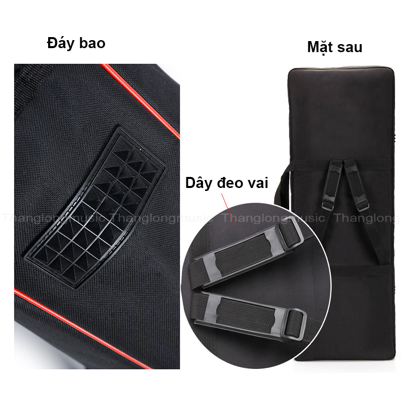 Bao Organ - Túi đựng đàn Organ (Keyboard) 61 phím