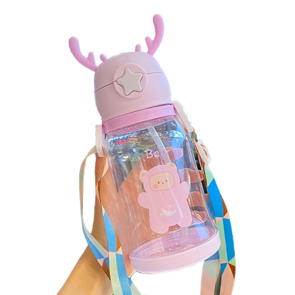 Bình Nước Có Dây Đeo 500ml Loại Tốt