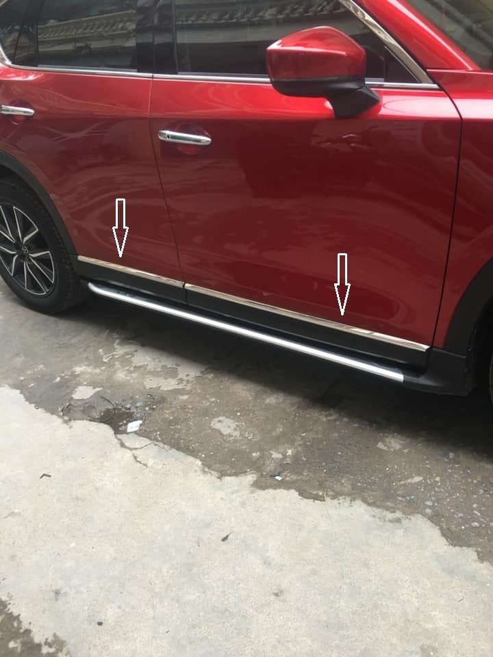 Nẹp sườn chỉ nhỏ mazda cx5 2018-2019 4 chi tiết