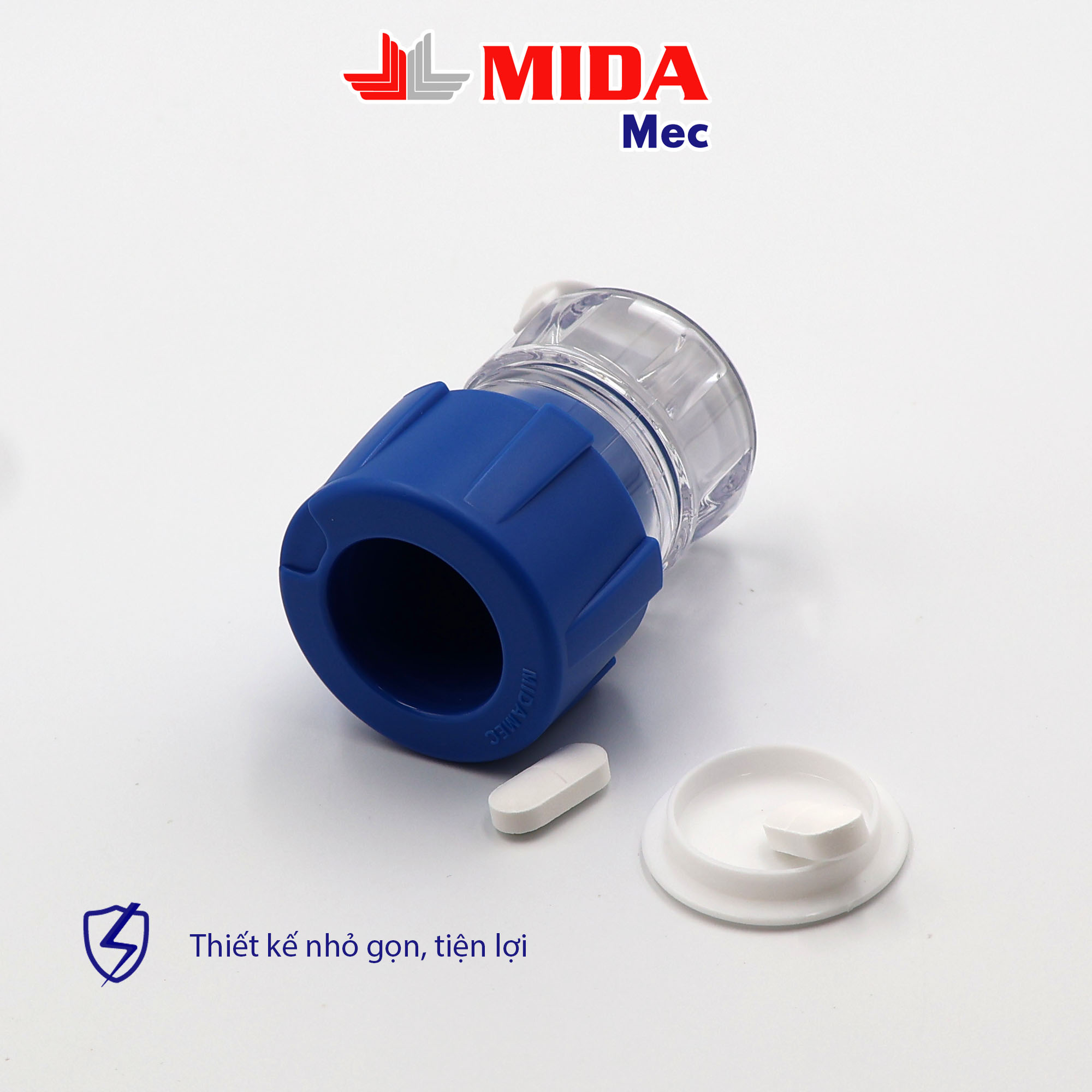 Dụng cụ nghiền cắt đựng thuốc MIDAMEC