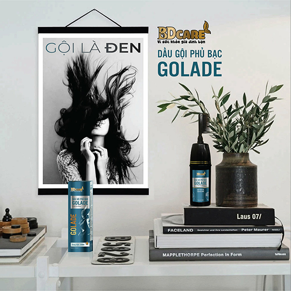 Dầu gội phủ bạc GOLADE