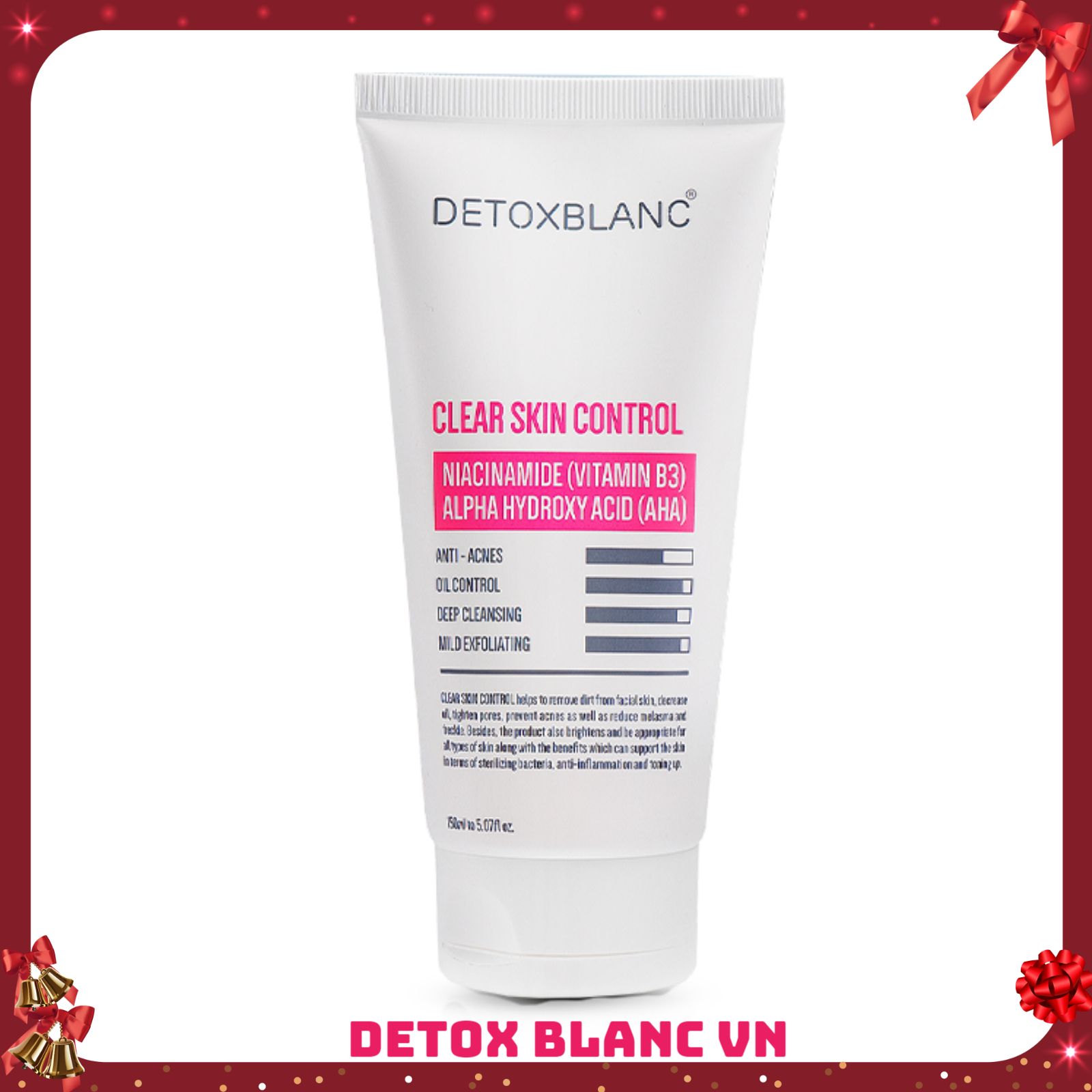 Sữa rửa mặt Detox BlanC Clear Skin Control (150ml)