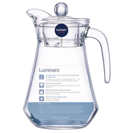 Bình Nước Thủy Tinh Luminarc ARC G2662 (1.3Lít)