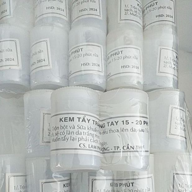 set 10 Cặp bột tẩy trắng cấp tốc
