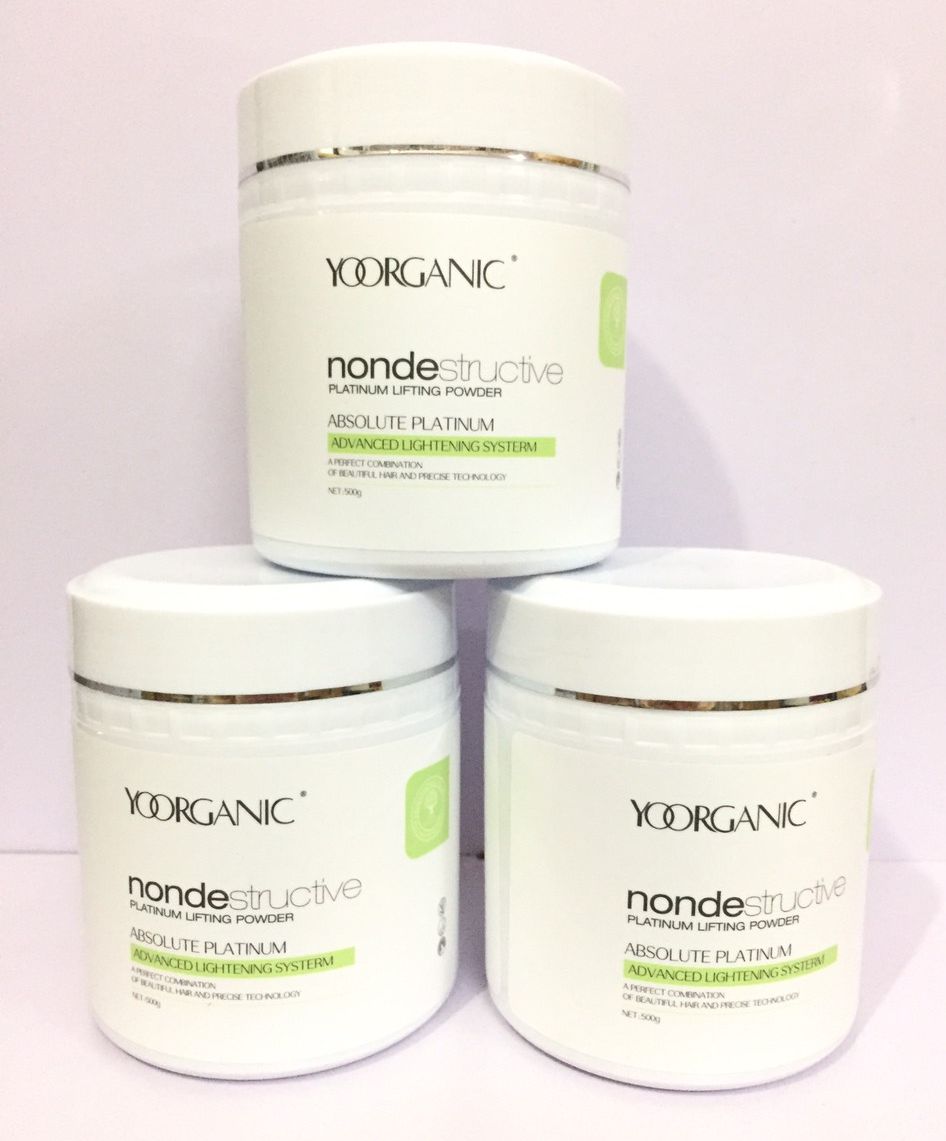 Bột tẩy tóc yoorganic 500g tẩy cực êm lên cực chuẩn