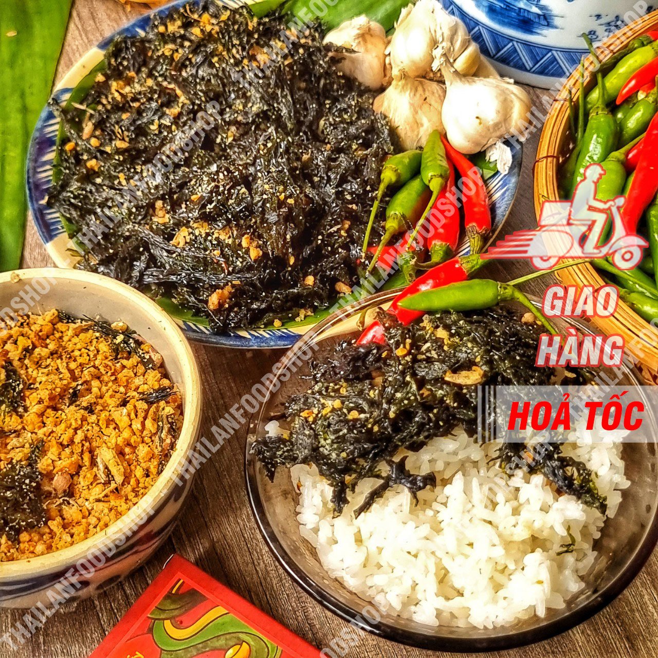 Rong Biển Cháy Tỏi - Lon 130gr