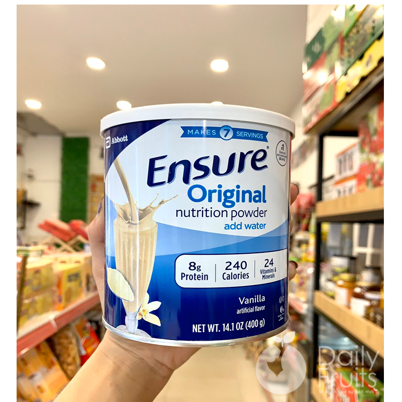 [HCM]Sữa Bột Ensure Abbott 397g của Mỹ