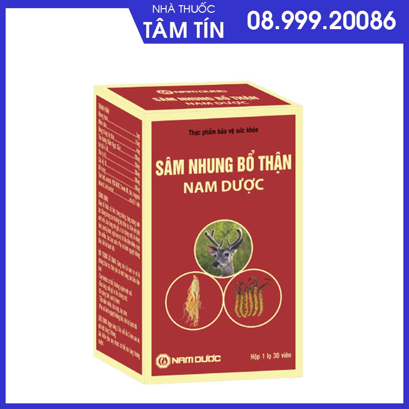 SÂM NHUNG BỔ THẬN NAM DƯỢC