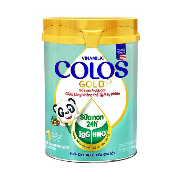 Sữa bột Vinamilk ColosGold 1 800g (cho trẻ từ 0 - 1 tuổi)