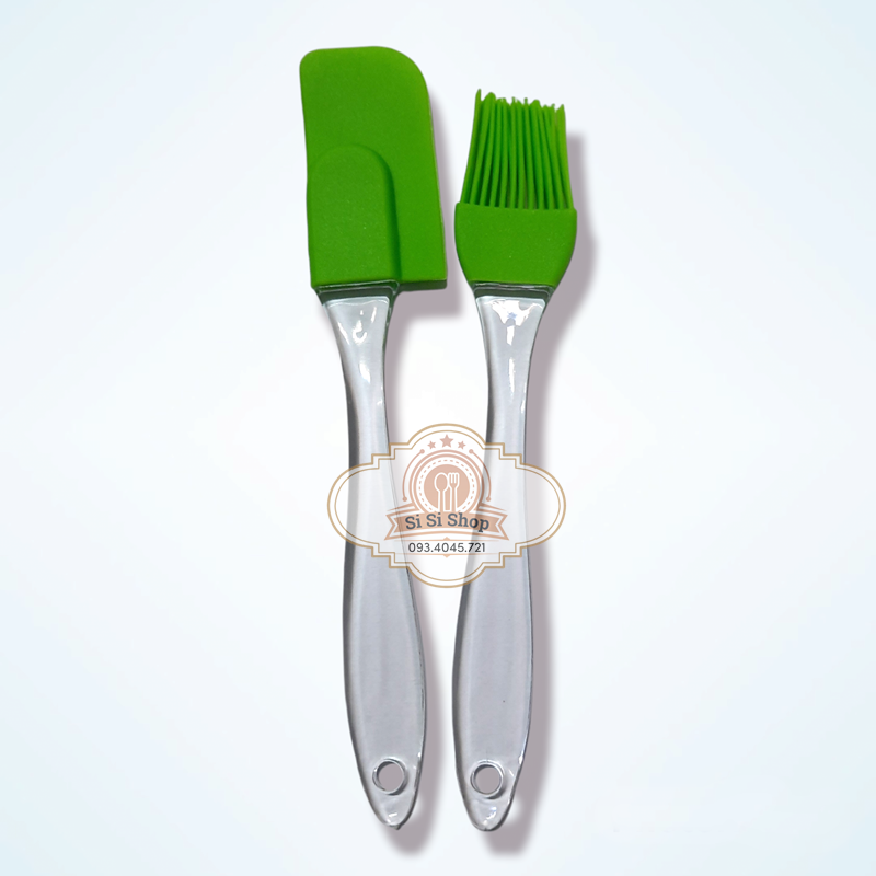 Set chổi quét silicon + phới trộn bột cán trong