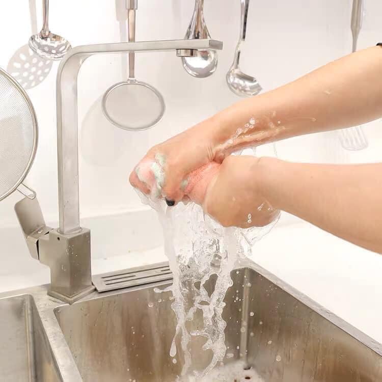 Sét 10 khăn lau 2 mặt đa năng siêu thấm hút