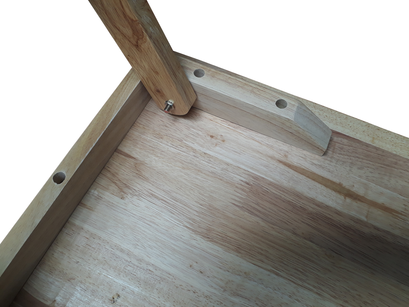 [HCM]Bàn trà chân thang 60x40x23cm bằng gỗ (Tự nhiên)