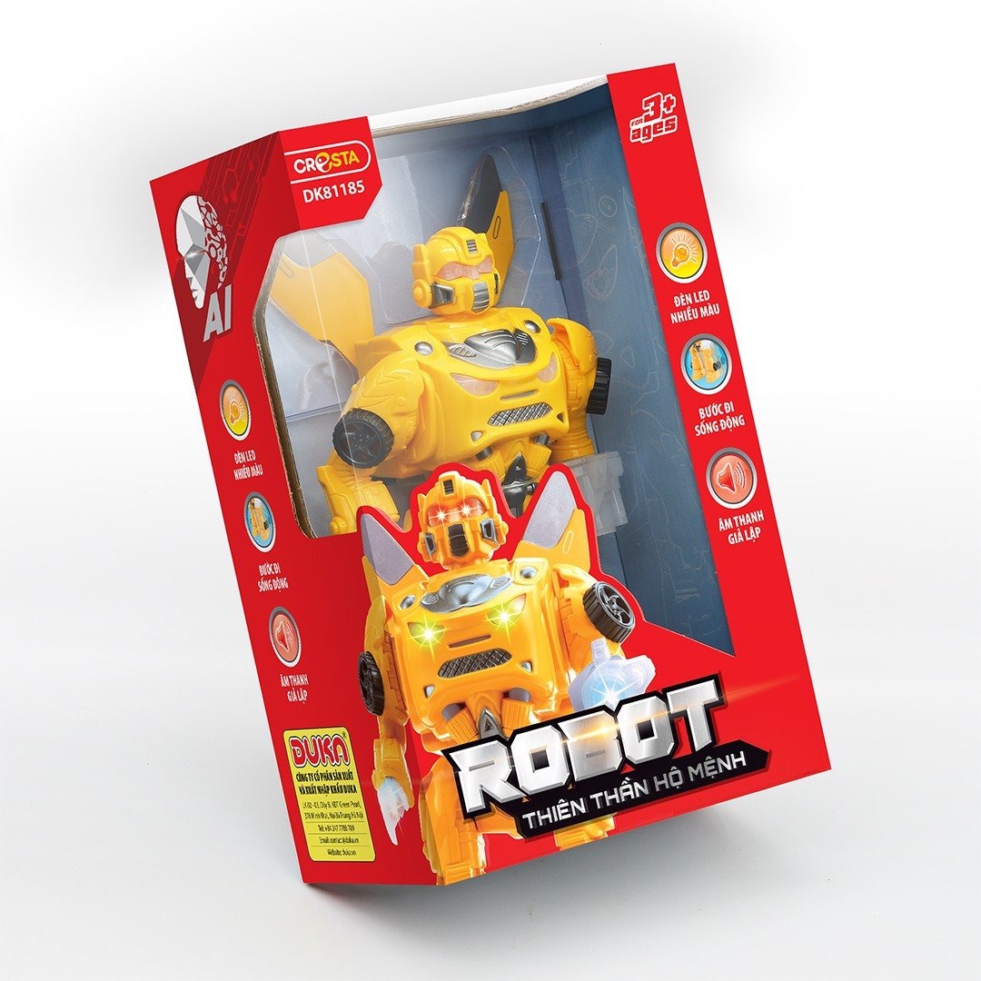 Đồ chơi duka: robot - thiên thần hộ mệnh dk81185